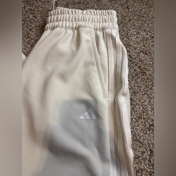 Adidas Cream/Mint Elastic Waist Joggers - Picture 2 of 4